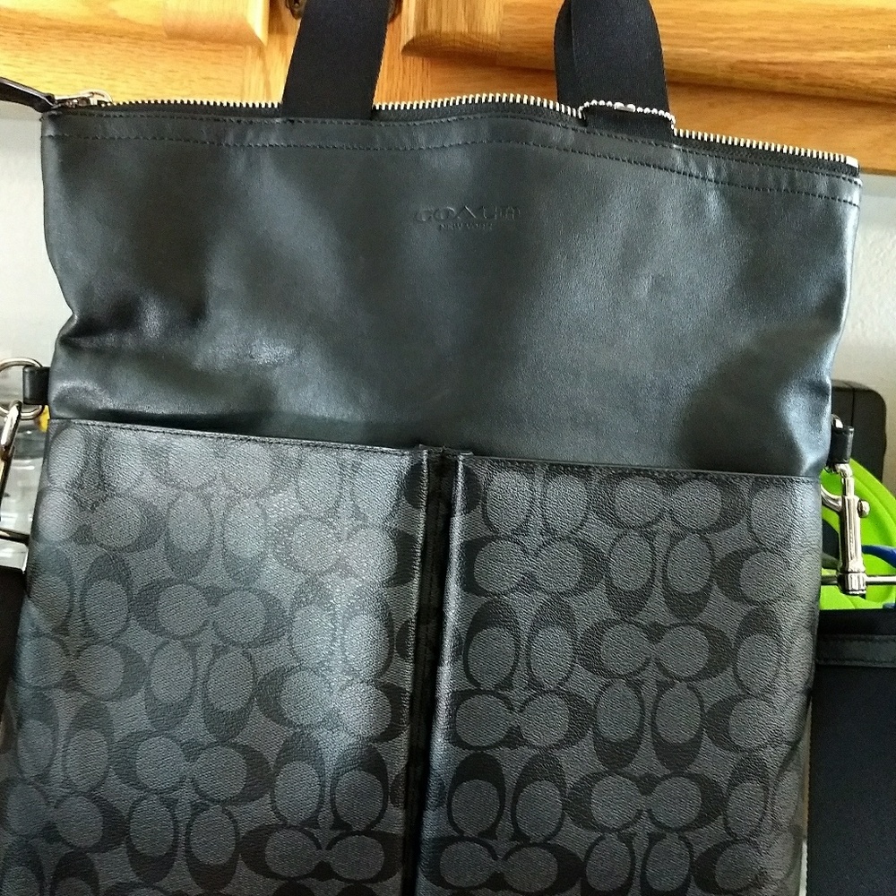 Coach Men's Foldover Crossbody Bag